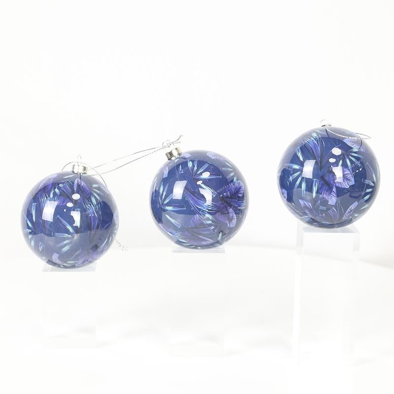 Customized Wholesale Shatterproof Ornaments Foam Baubles Christmas Balls for Xmas Tree Decorations alternate view