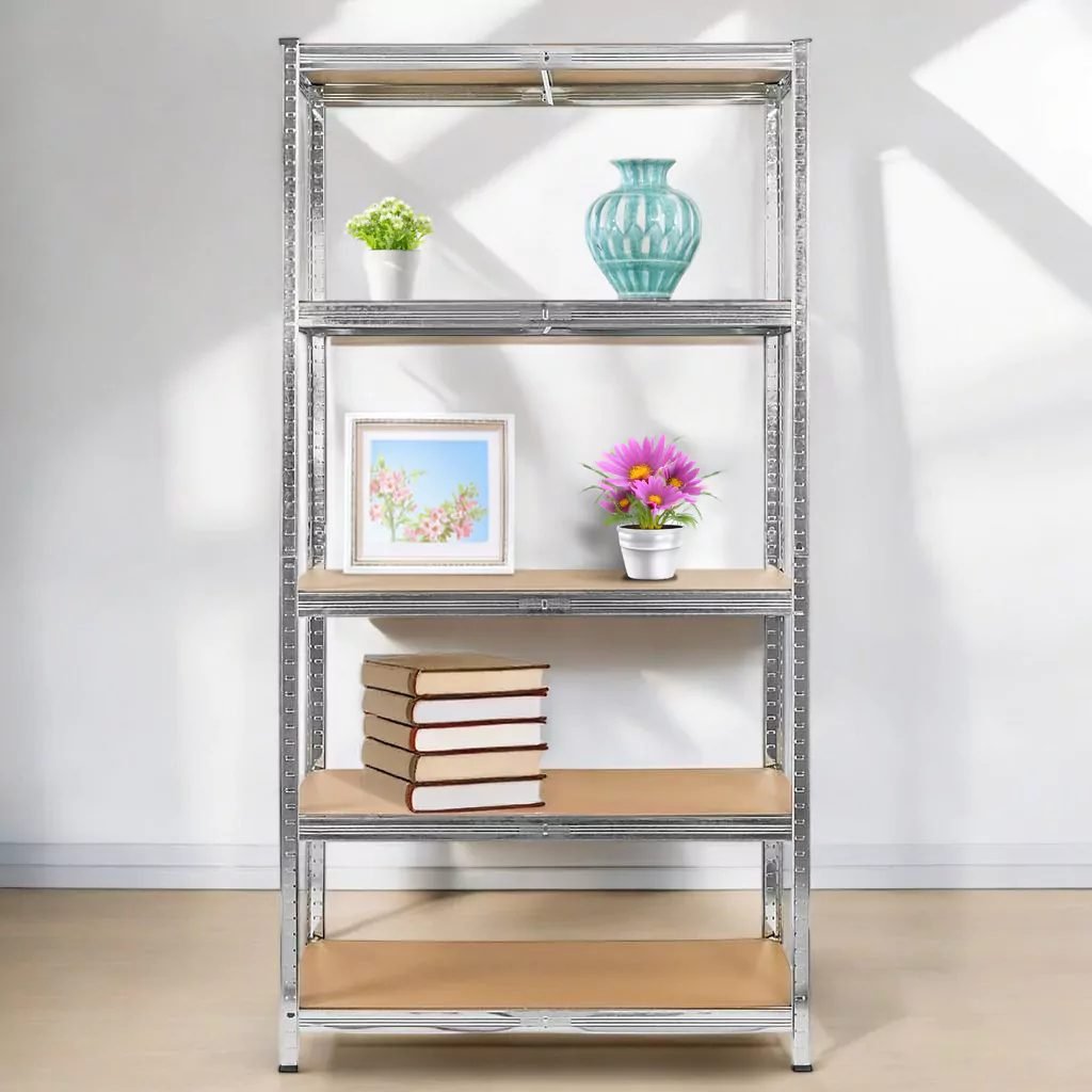 5 Tier Shelf 180x90x40cm Rack, Industrial Shelving for Warehouse 5