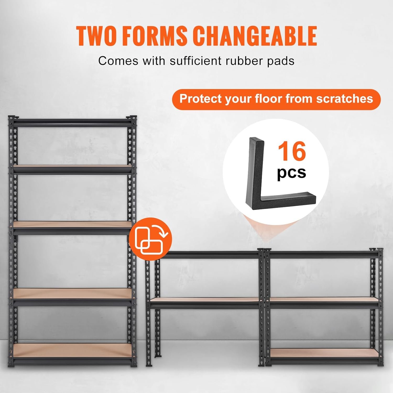 Light Duty Industrial Boltless Adjustable Metal Stacking Racks & Shelves for Warehouse Storage 4