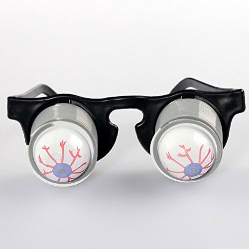 100pcs Halloween Party Eye Ball Droopy Eye Glasses Plastic Customizable 12x13cm Role Play Party Favors Costume alternate view