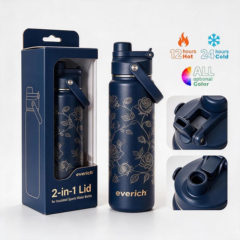 Double Wall Stainless Steel Cup Insulated Drink Bottle Tumbler Water Bottle Vacuum Hot and Cold Thermal