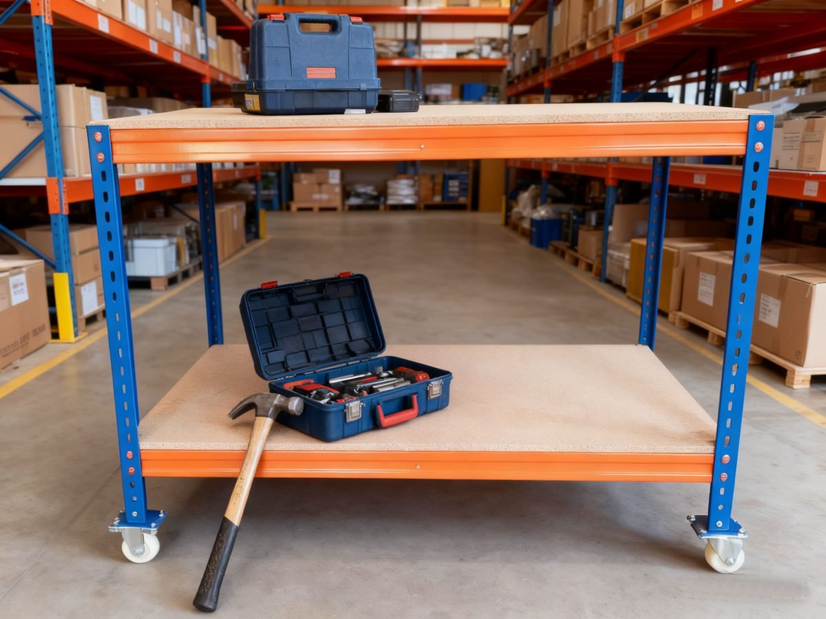 Heavy Duty Garage Storage Packing Workbench 6