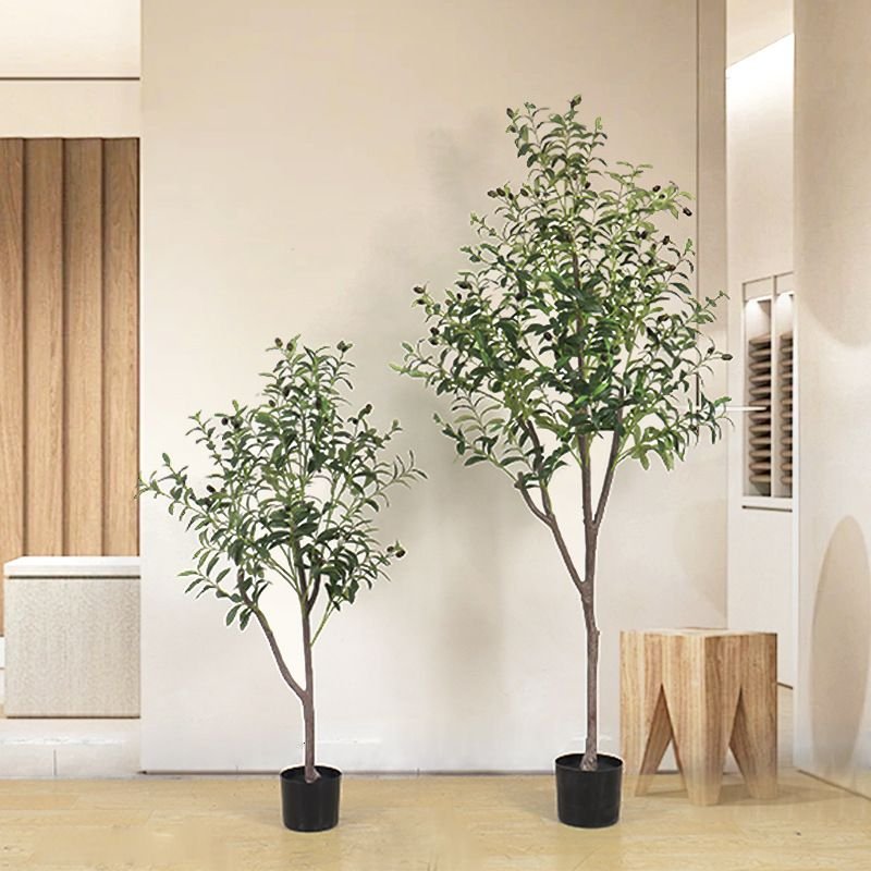 Longstar New Design Best Quality Olive Tree for Outdoor Indoor Decoration 120cm 130cm Artificial Green Plant