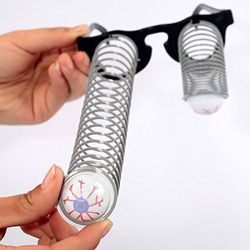 100pcs Halloween Party Eye Ball Droopy Eye Glasses Plastic Customizable 12x13cm Role Play Party Favors Costume 3
