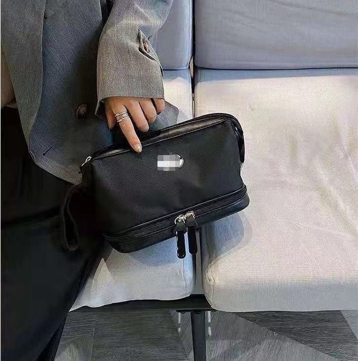 Cosmetic Bag, Fashion All-Match Women's Bag, Dry-Wet Separation Double-Layer Wash Bag 3