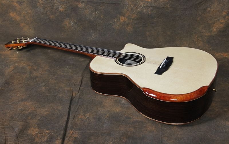 Longstar High Quality Spanish Cypress Guitar Handmade Professional Guitar Classic alternate view
