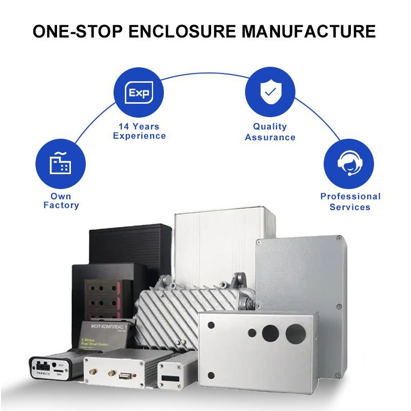 Szomk Custom Plastic Aluminium Enclosure Electronic Enclosure Outdoor Waterproof Ip65 Ip68 Enclosure Box alternate view