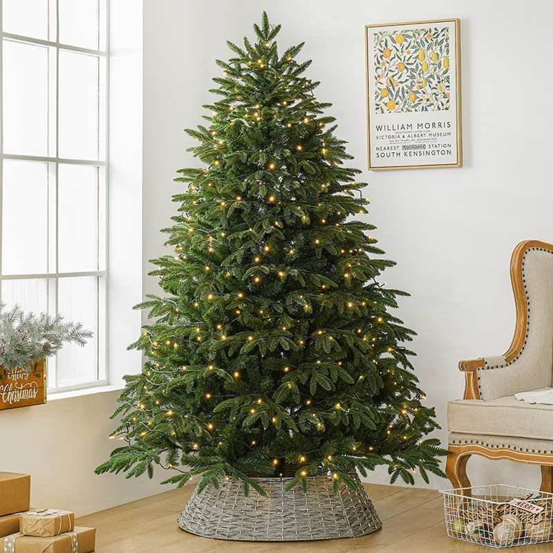 Christmas Tree Illuminated Decorative Bare Tree Large Luxury PE Artificial Christmas Tree Made in China for 3