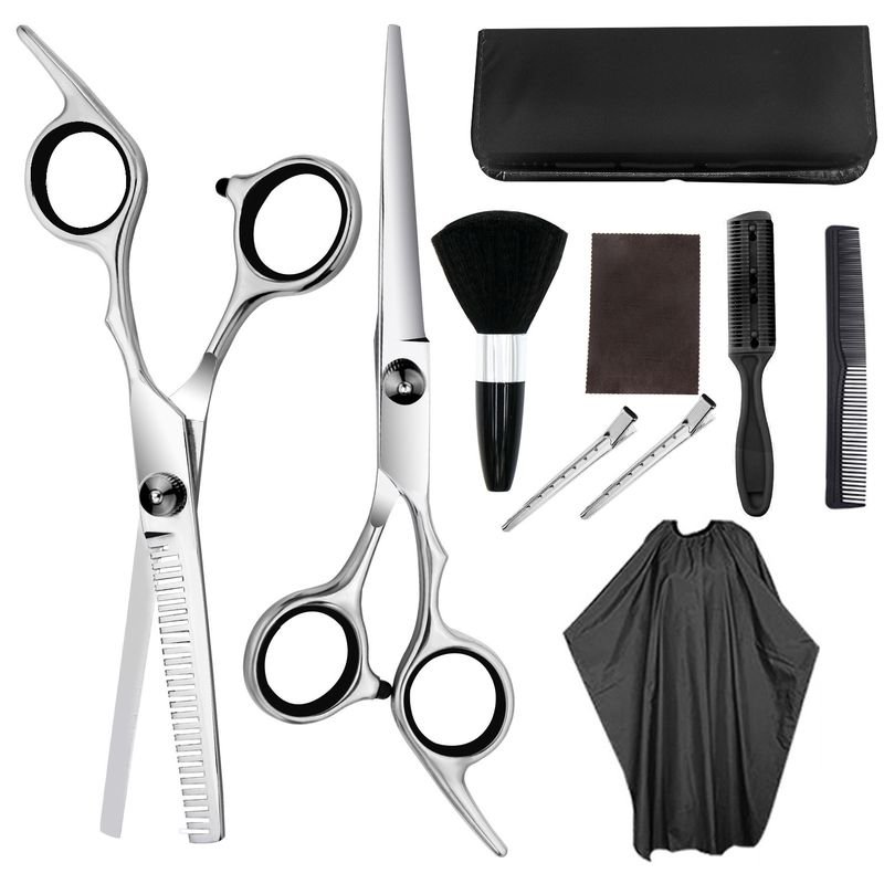 Professional Barber Scissors Thinning Hairdressing Scissors Hair Cutting Tools Set Salon Hair Cutting Scissors Sets