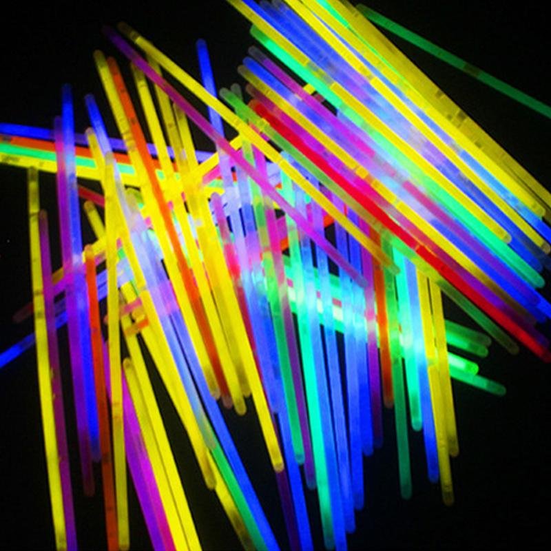 Top Quality New Design Glow Stick Party Pack Glow in Dark Sticks Bracelets Neon Bracelet Necklace Glow Stick 3