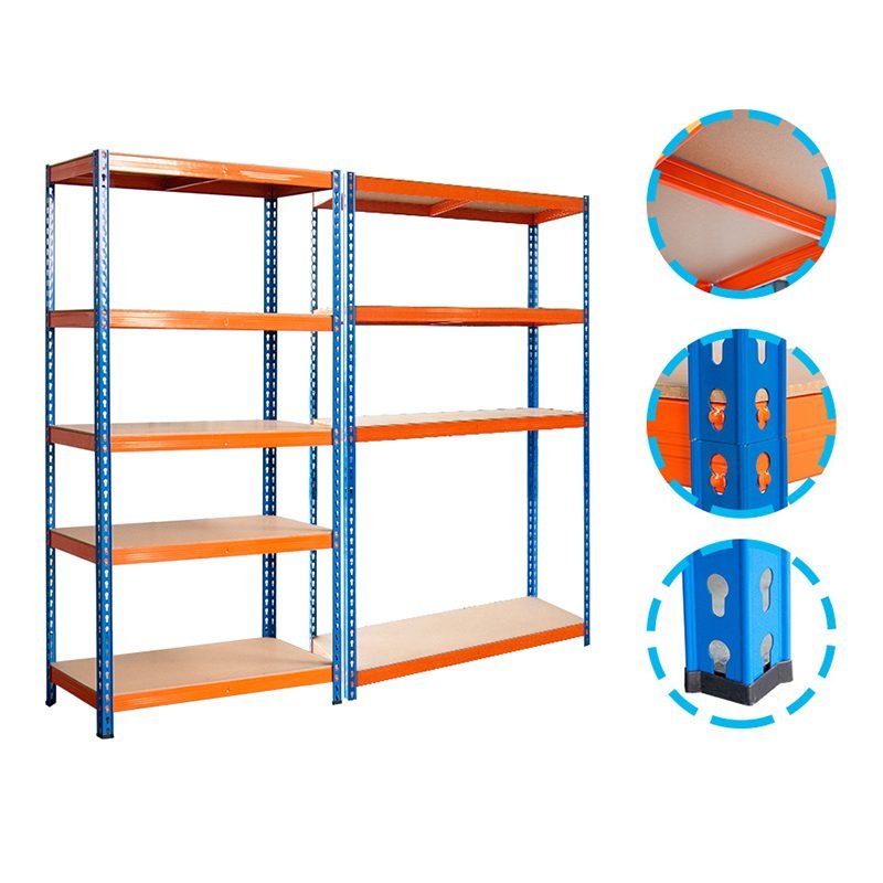 275 kg 5-Tier Heavy Duty Adjustable Boltless Garage Shelving Unit 6