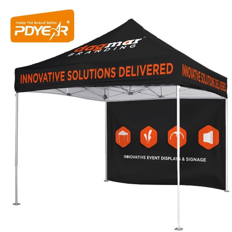 Custom logo Print Table Cover Wrinkle-free Waterproof Stretch Spandex Table Throw for Outdoor Advertising Events
