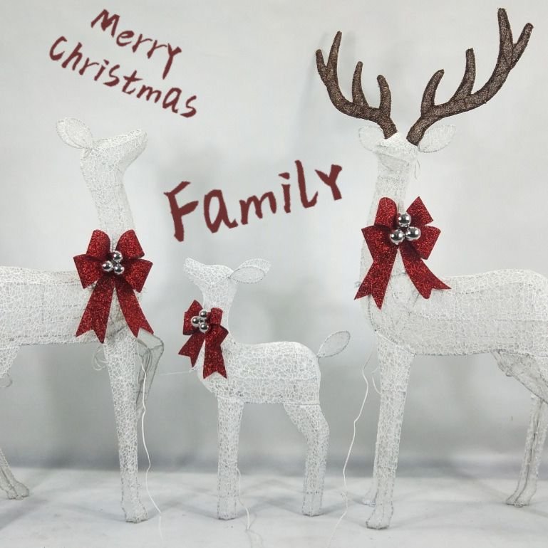 the Fawn Family Christmas Lights for Christmas Decoration alternate view