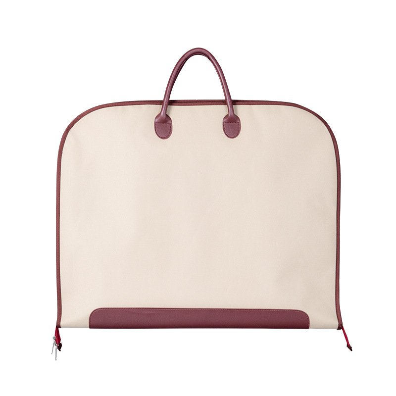 Personalized Custom Size and Logo Fashion Travel Dust Cover Foldable Dress Clothes Suit Protector Garment Bag alternate view