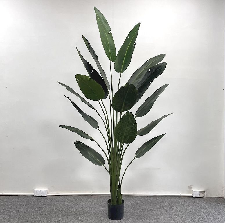 Top Sale Artificial Plants Wholesale Palm Tree Traveller Tree for Indoor Home Decoration From 60cm to 240cm alternate view
