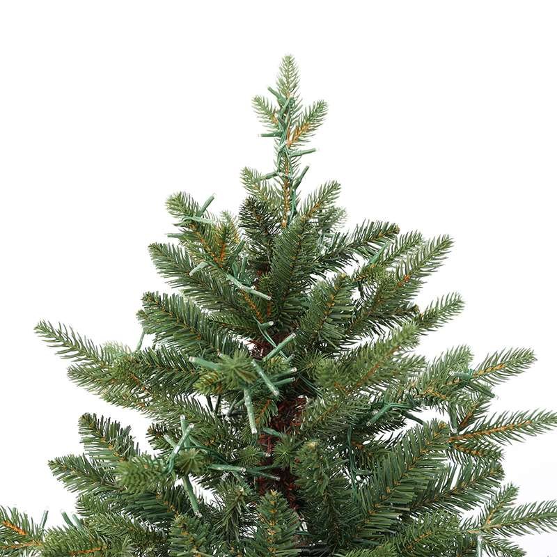 Christmas Factory Wholesale PVC and PE Mixed Pre Lit Christmas Tree Artificial Christmas Tree with Lights for the 3