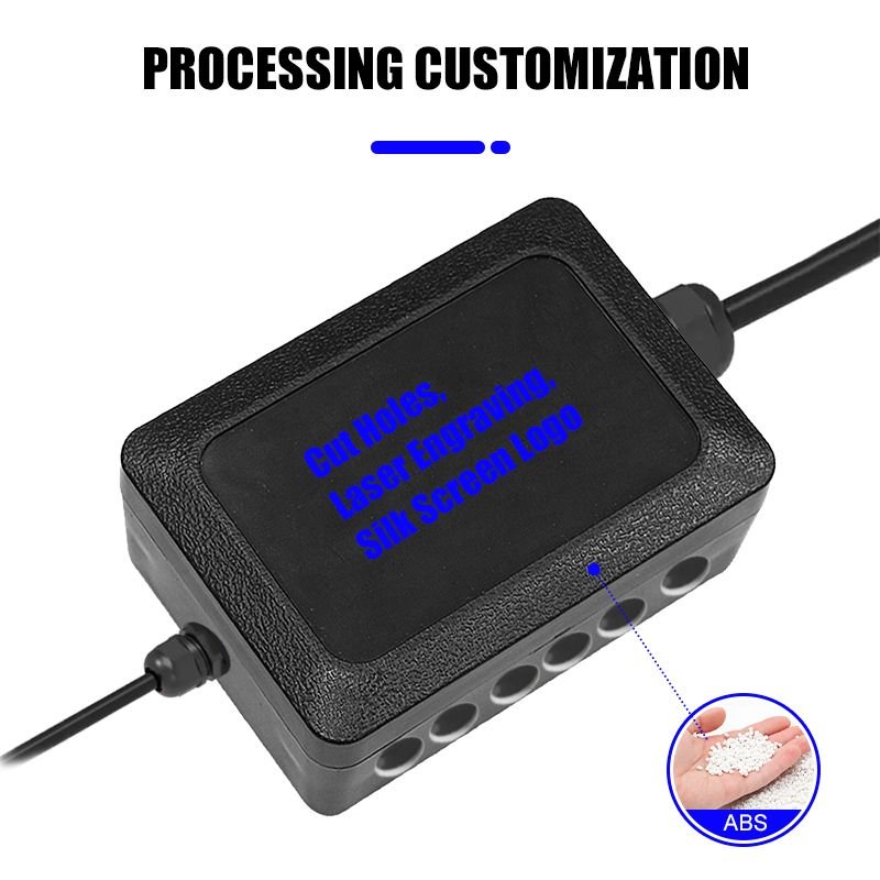 Szomk New Diy Case IP67 Pcb Enclosure Outdoor Electric Box ABS Waterproof Box Plastic Electronic Enclosure 3