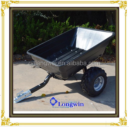 Heavy Duty Outdoor Utility ATV Log Trailer 5