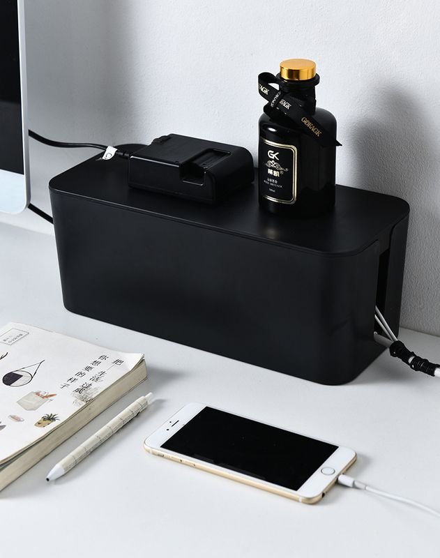 Sample Electrical Power Strips Plug Socket Cable Wire Cord Collection Management Organizer Storage Box 3