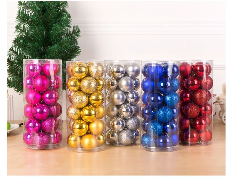 Christmas Balls Shatterproof Christmas Balls Plastic for Xmas Decoration 3