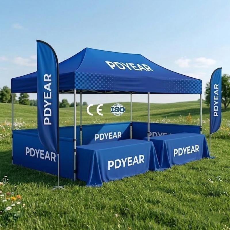 Custom Advertising Booth Tent 10x10/10x15/10x20 Business Advertising Tent Custom Printing Logo for Advertisement