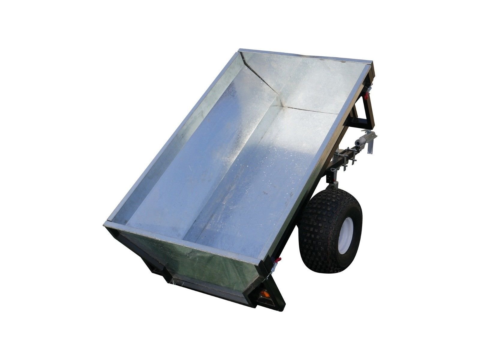 ATV Quad Bike Box Trailer, Garden Yard Dump Cart alternate view