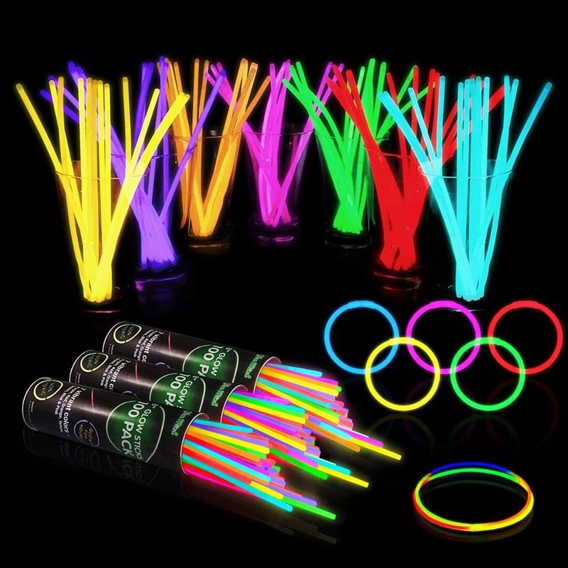 Top Quality New Design Glow Stick Party Pack Glow in Dark Sticks Bracelets Neon Bracelet Necklace Glow Stick alternate view