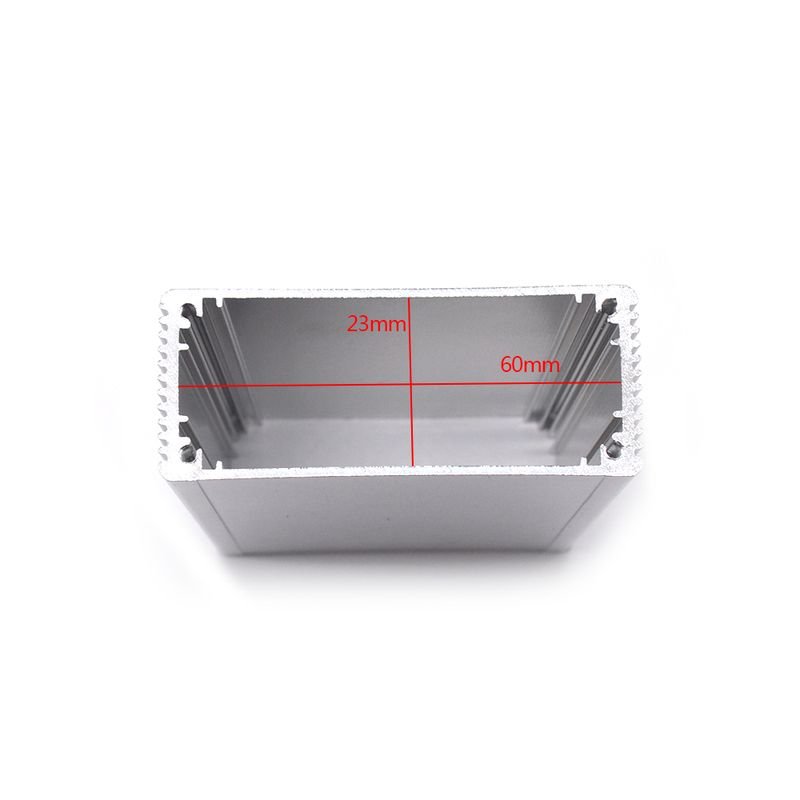 Aluminum Extruded Box Aluminum Amplifier Enclosure Box alternate view