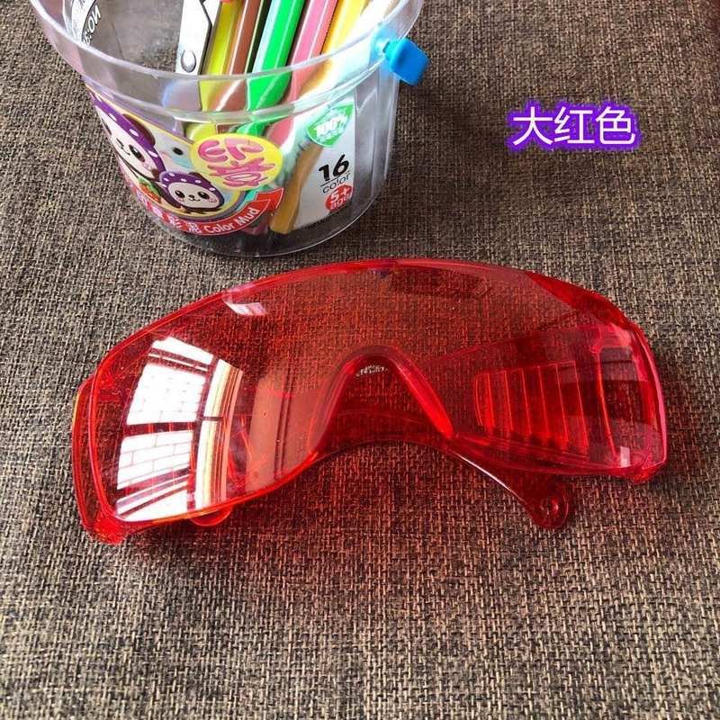 Transparent Colored Anti Scratch and Windproof Cycling Sunglasses for Men and Women Plastic Material 100pcs Party alternate view