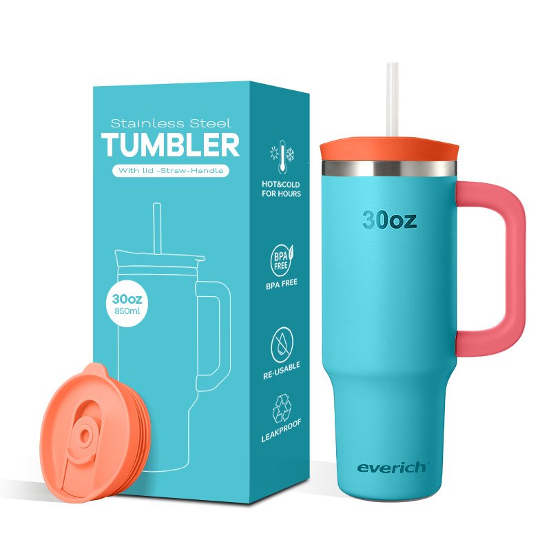 BPAFree Free Sample 20oz 30oz 40oz Leak Proof BPA Free Travel Sports Vacuum Insulate Tumbler Mug Cup Custom Water 3