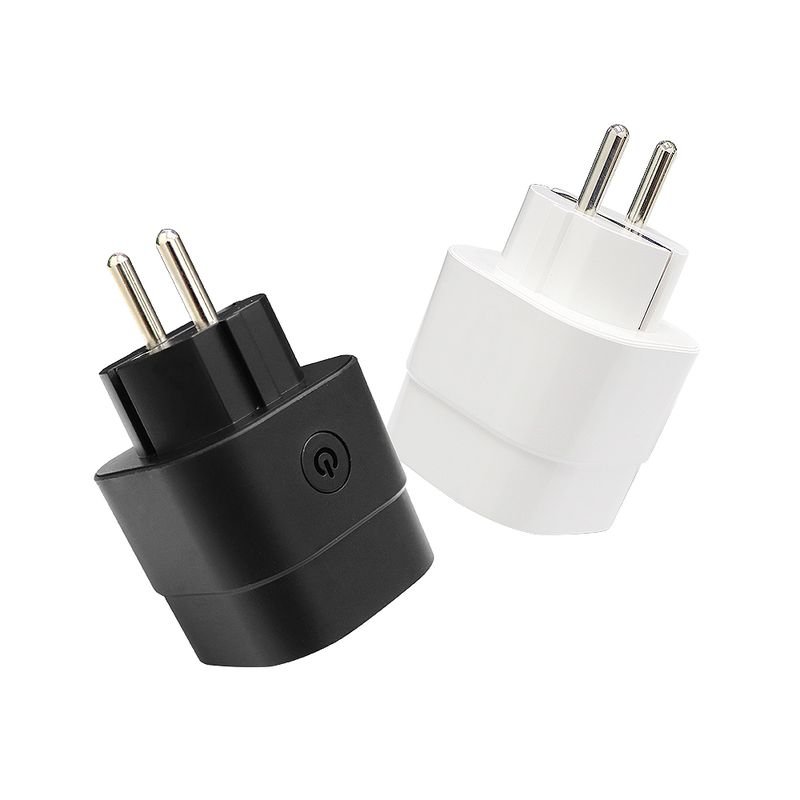 EU Smart Plug PC Enclosure Flame Retardant V0 Plastic Electrical Sockets Wifi Plugs Box Smart Home Power Switch