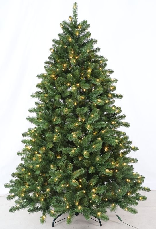Eco-Friendly High Quality Artificial Pe+pvc Christmas Tree for LED Lights for Indoor Shopping Mall Decoration 3